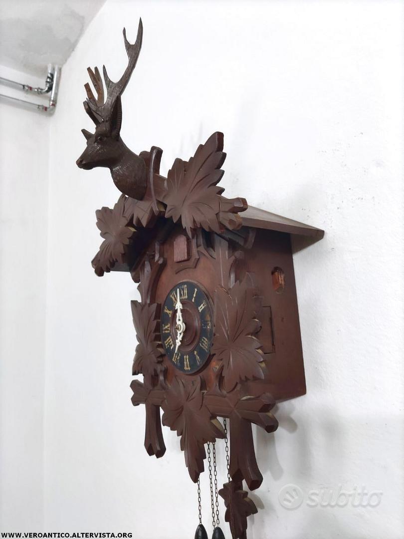 176126 Antico orologio a cucù foresta nera - Arredamento e Casalinghi In  vendita a Sondrio