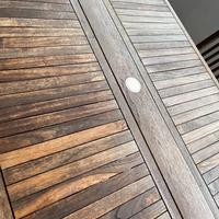 Tavolo golden teak da esterno