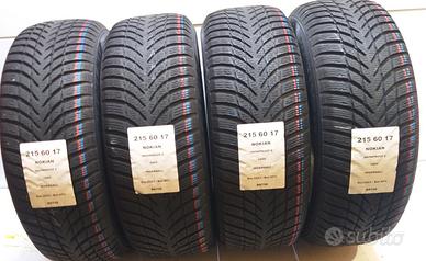 4 GOMME 215 60 17 NOKIAN BR708