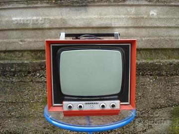 Televisore Rosso Vintage