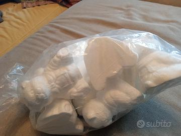 10 orsetti polistirolo cm8