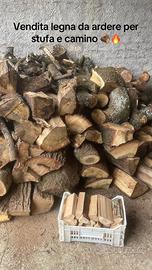Legna da ardere secca dimensione camino stufa