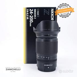 Nikon NIKKOR Z 24-200 f/4-6.3 VR Usato (G392)