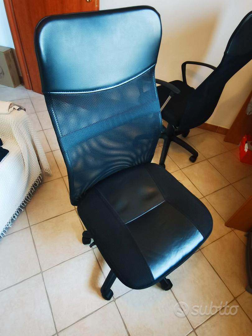 sedia ufficio traspirante a rotelle altezza regola - Arredamento e  Casalinghi In vendita a Sud Sardegna