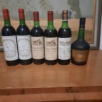 Bottiglie vino per colezione