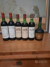 Bottiglie vino per colezione