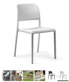 Sedia Bianca BORAr / Tavolini bianchi