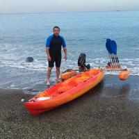 Canoa 3 posti motorizzata