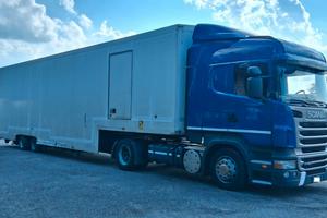 SCANIA R420 + SEMIRIMORCHIO KRONE