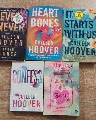 Libri romantici per adolescenti (italiano/inglese)
