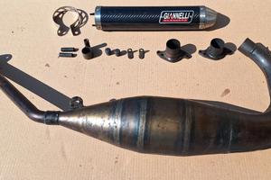 SCARICO + TERMINALE GIANNELLI PER RS125 2 TEMPI