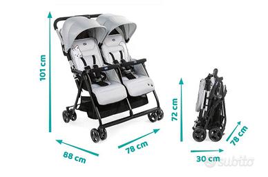 Chicco OHlalà Twin Passeggino Gemellare