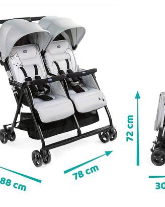 Chicco OHlalà Twin Passeggino Gemellare