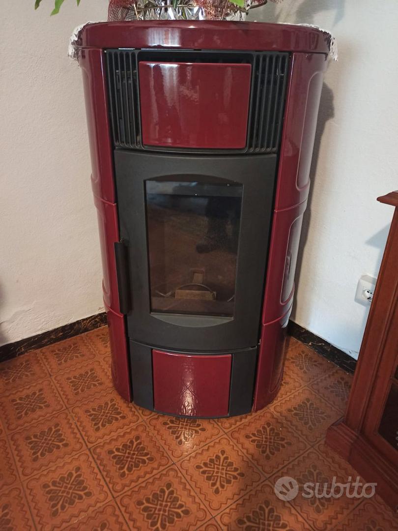 STUFA PELLET NORDICA/EXTRAFLAME KW 20,1 BORDEAUX - Elettrodomestici In  vendita a Sud Sardegna