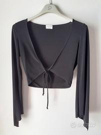 Top Nero Elegante A Maniche Lunghe – Motivi Tg. 42