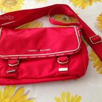 Borsa donna rossa tommy hilfiger