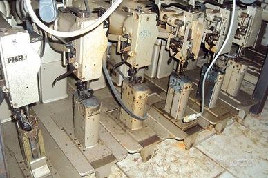 Macchine per cucire a colonna
