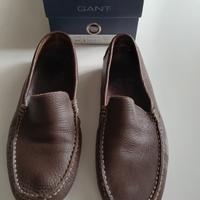 Mocassini Gant in vera pelle caribù marrone n. 43