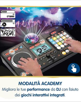 Console DJ per Bambini VTech Kidi DJ Mix Microfono