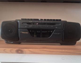 Doppia Piastra Cassette Stereo Radio Phonola NR 71