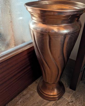 Vaso portaombrelli rame grande vintage