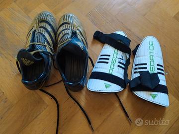 Scarpe da calcio Adidas (41) e parastinchi
