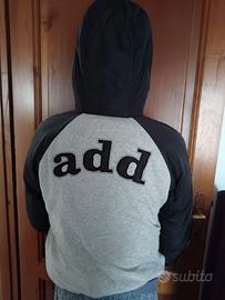 giubbotto add reversibile nero/ grigio 12 anni 