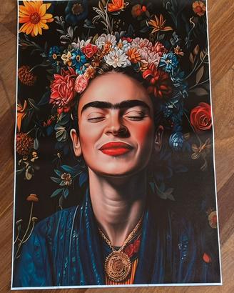 Tela Frida  kahlo cm 60x40