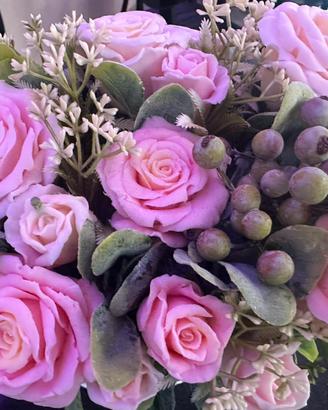 Fiori di sapone fatte a mano