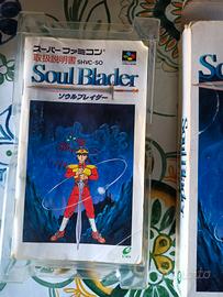 Soul Blader Nintendo Super Famicom raro