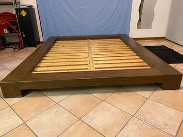 Letto isola in stile etnico Giapponese