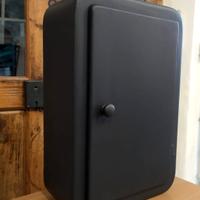 Pensile mobiletto  vintage in legno  nero opaco