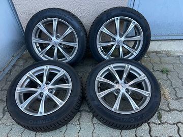 Set Cerchi Borbet + gomme invernali 16” con TPMS