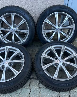 Set Cerchi Borbet + gomme invernali 16” con TPMS