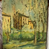 Quadro olio su tela del pittore G. GIUSTI