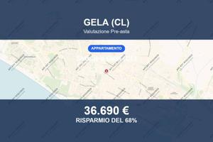 Immobile in asta di 200 m² con box auto a Gela