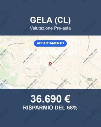 Immobile in asta di 200 m² con box auto a Gela