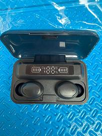Auricolari bluetooth TWS F9 neri New