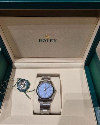 rolex oyster perpetual  34 mm ref: 124200