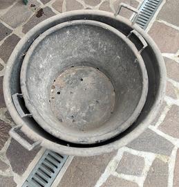 bidone gabasso per erba e macerie