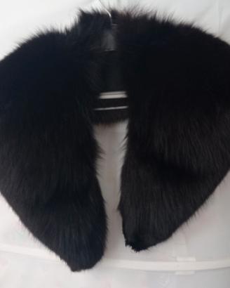 COLLO DI PELLICCIA DI VOLPE 