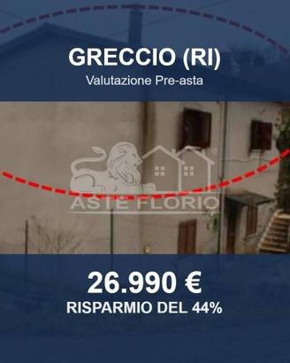 Immobile in asta di 72 m² a Greccio