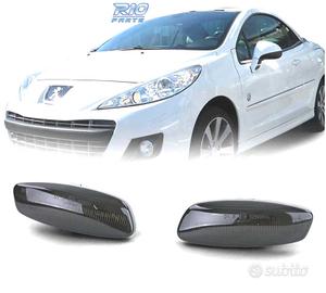 FRECCIE SPECCHIO PER PEUGEOT CITROEN LED NERO FUMÈ