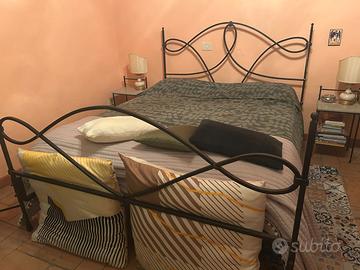 letto in ferro battuto