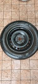 4 Cerchi e copricerchi originali VW 15”