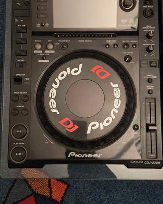 Coppia Pioneer CDJ 2000