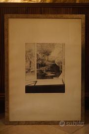 Acquaforte su zinco Giorgio Ramella originale