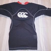Sotto-maglia da rugby junior con protezioni