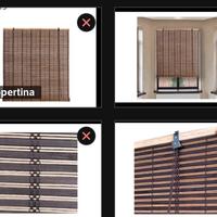 Tapparelle bamboo Atlanta wenge