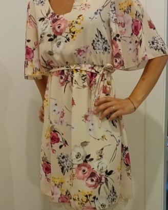 Vestito a fiori Nuna Lie taglia UNICA